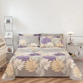 Axyaa Coarse Cloth Bed Sheet Queen Size Soft 100% Cotton Durable Breathable Naked Sleep