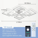 Axyaa Geometric Acrylic Ceiling Light: Modern Nordic Style for Living Room & Bedroom