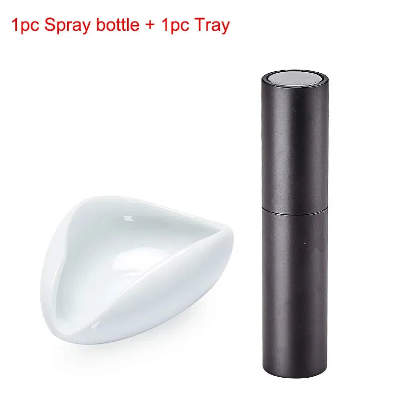 Axyaa Coffee Bean Atomizing Spray Bottle Set with Dosing Cup Trays