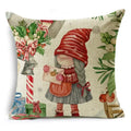 Axyaa Festive Christmas Tree Pillow Cover for Home Decoration