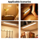Axyaa Motion Sensor Rechargeable LED Cabinet Light for Closet Wardrobe Bedroom Kitchen