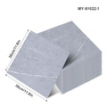 30x30cm Sxp Self-Adhesive Tile Stickers by Axyaa: Marble Pattern, Aluminum Foil, Easy Peel & Stick