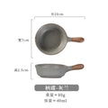 Axyaa Ceramic Coarse Pottery Seasoning Dipping Dish Set of 4