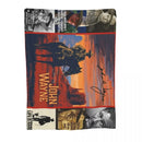 Axyaa John Wayne Quote Throw Blanket