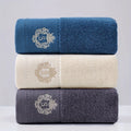Axyaa Embroidered Cotton Towel Set for Home Households