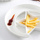 Axya Star Month Dinner Plate for Home Use and Decoration