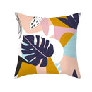 Axyaa Geometric Abstract Print Cushion Cover Tropical Botanical Pillowcase
