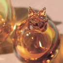 Axyaa Pomegranate Glass Vase Terrarium Arrangement Figurine Accessories