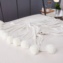Axyaa Knitted Microfiber Blanket Throw Lightweight Cozy Sofa Bed Camping Travel