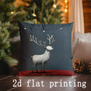 Axyaa Christmas Animal & Ornament Pillow Covers - Sofa Bedroom Car Decor