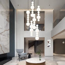 Axyaa Nordic Stair Chandelier Living Room Dining Pendant Ceiling Light