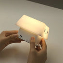 Axyaa LED Night Light Rechargeable Lamp for Bedroom Decor and Gifts