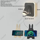 Axyaa LED Reading Wall Lamp USB Charging for Hotel Corridor Bedroom Interiors
