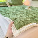 Axyaa Thickened Tower Hibiscus Cotton Mattress: Winter Warmth, Student Dorm Mat