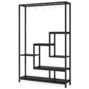 Axyaa 5-Tier Metal Plant Stand with 10 Hanging Hooks | 70.9" Tall Plant Shelf