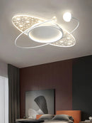 Axyaa Nordic LED Ceiling Light: Modern Minimalist Style for Bedroom and Study Room