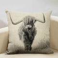 Axyaa Animal Pattern Cushion Cover Trio: Lion, Tiger, Bear Home Sofa Decor Kids Gift