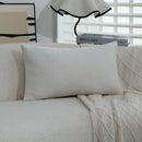 Solid Chenille Soft Pillow Cover in Modern Style for Bedroom, Living Room & Sofa