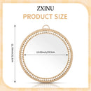 Axyaa Nordic Hand-Woven Decorative Wall Mirror