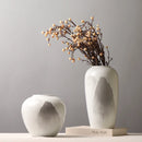 Hand-Painted Landscape Ceramic Vase by Axyaa for Living Room Decoration with Fresh Flowers