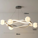 Axyaa LED Pendant Chandeliers for Modern Living and Dining Room Lighting