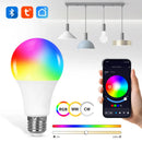 Axyaa Smart RGB Light Bulb 9W E27 Dimmable Lampada with APP Control Timer Function