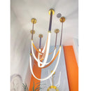 Axyaa Minimalist Duplex Staircase Chandelier - Modern, Creative Designer Lighting