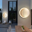 Luxury Nordic Moon LED Wall Lamp by Axyaa - Waterproof Bedroom Lighting