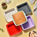 Silicone Square Cake Plate - Axyaa Non-Stick Brownie Pot with Anti-Slip Handle
