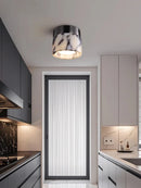 Axyaa Marble Corridor Entrance Light - Italian Luxury Stone Aisle Balcony Ceiling Light