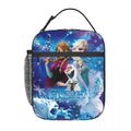 Axyaa Frozen Princess Insulated Lunch Box - Fashionable Thermal Cooler for Picnic