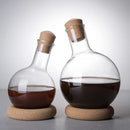 Axyaa Clear Glass Wine Decanter Bottle with Cork - 1000ml/2000ml