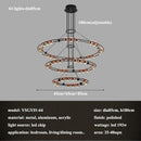 Axyaa Stainless Steel Pendant Chandelier for Modern Luxury Decor