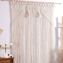 Axyaa Macrame Rope Curtain Living Room Wall Hanging Wedding Decor