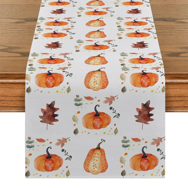 Axyaa Maple Leaf Table Runner Home Decoration for Dining Tables and Wedding Party