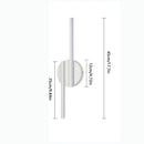 Axyaa LED Corridor Wall Lamp: Modern Minimalist High-end Hotel Bedroom Lighting Fixtures