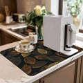 Axyaa Branches Leaves Kitchen Bathroom Drying Mat Branches Leaves Antiskid Drain Pad