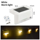 Axyaa Solar Staircase Light: Waterproof LED Step Lamp for Outdoor Garden, Patio, and Terrace