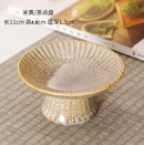 Axyaa Zen Style Pastry Plate – Small Delicate Tea Plate for Dim Sum