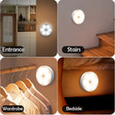 Axyaa Rechargeable Motion Sensor Cabinet Light with 8 LEDs