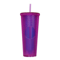 Axyaa Double Layered Straw Cup: Diamond Radiant Water, Coffee, Drinks, Mugs