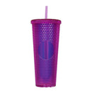 Axyaa Double Layered Straw Cup: Diamond Radiant Water, Coffee, Drinks, Mugs