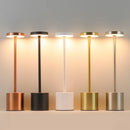 Axyaa Cordless LED Table Lamp Touch Dimming Modern Portable Luxury Desk Light
