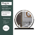 Axyaa Light-Up Vanity Mirror with Smart Touch Control, 3 Colors, 360° Rotation