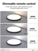 Axyaa LED Modern Ceiling Lamp | Ultra-Thin Italian Style | Bedroom, Living Room, Study Lighting