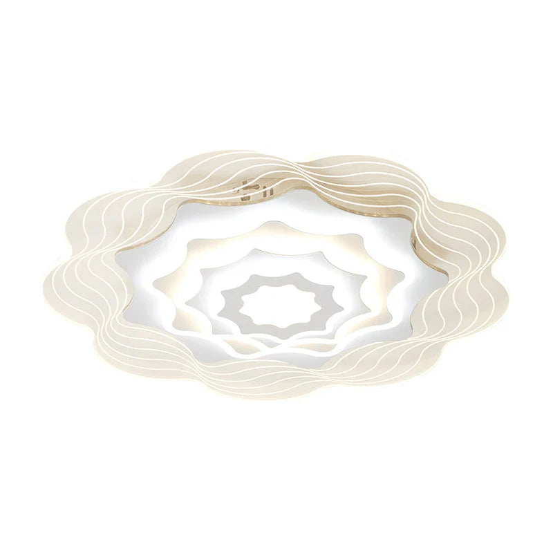 Axyaa Flowers LED Ceiling Light: Modern, Warm, Romantic, Atmospheric.