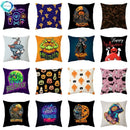 Axyaa Halloween Dark Pumpkin Print Pillowcase Home Cushion Cover - 2023 Collection