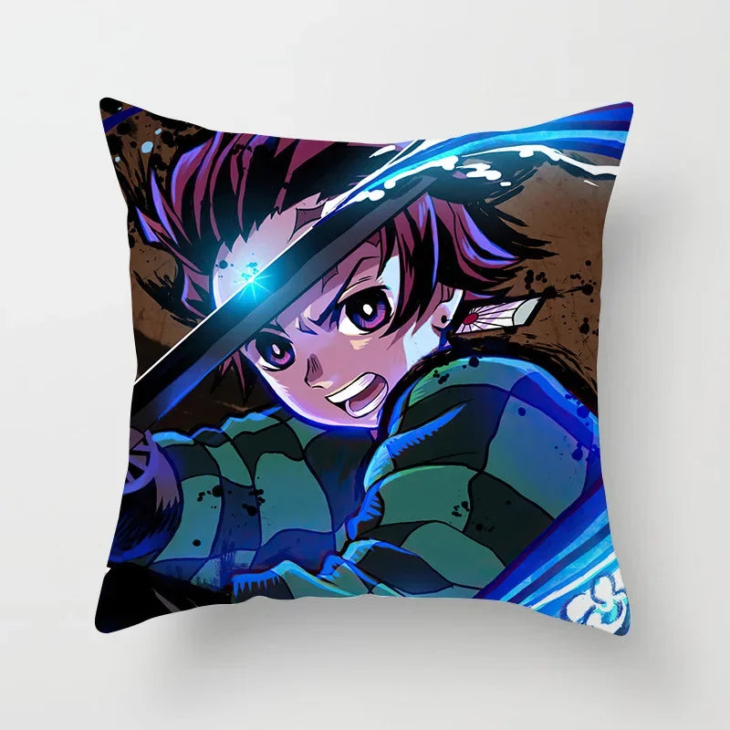 Demon Slayer Kimetsu no Yaiba Pillowcase for Kids Bedroom Decor by Axyaa