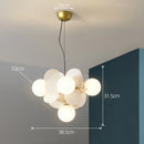 Axyaa Luxury Sphere Chandelier for Living Room, Restaurant, Bedroom
