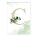 Axyaa Jungle Animals Custom Name Wall Art Poster Canvas Painting Nursery Decor